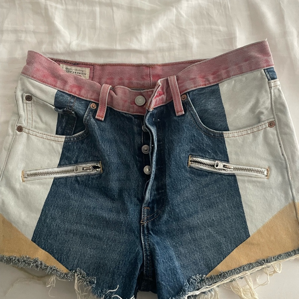 Levi's Blue Shorts for Women